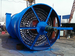 ZC型机械回转反吹风扁布袋除尘器